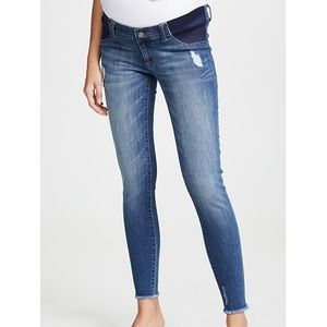 DL1961 maternity EMMA skinny Jeans strobe